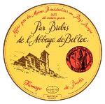 L'étiquette du fromage de l'abbaye.